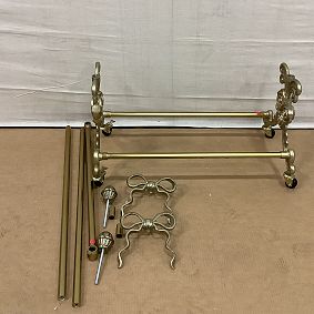 Open Box: LoveShackFancy Wardrobe Rack (36" x 63") - Gold