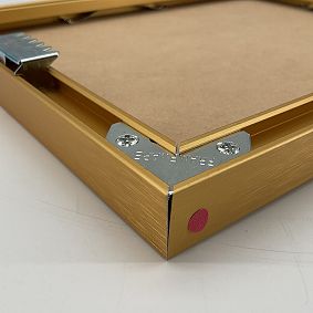 Open Box: Pink Tower Art, 8"x10" - Gold Frame