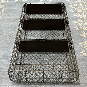 Open Box: Industrial Metal Shelving (23"x42"), 3-Shelf