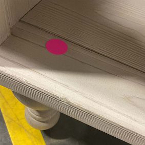 Open Box: Bellevue Nightstand (19") - Weathered White