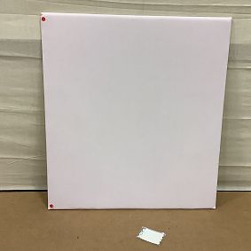 Open Box: No Nails Oversized Dorm Pinboard (36"W x 40"H) - Blush Linen
