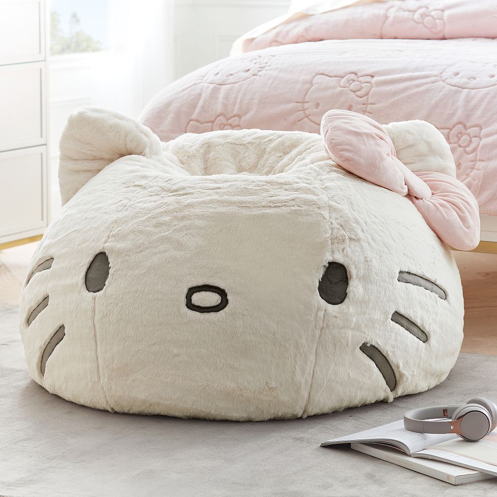 Hello Kitty® Bean Bag Chair Slipcover Only | Pottery Barn Teen