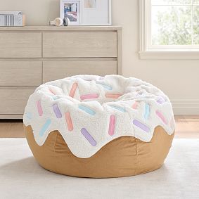 Large Donut Bean Bag Chair Slipcover Only