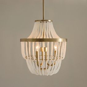 Frosted Glass Chandelier (16")