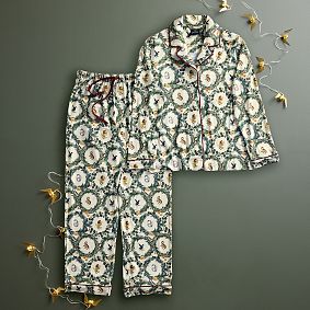 Harry Potter™ Wreath Classic Long Bamboo Viscose Pajama Set