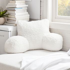 Cozy Sherpa Backrest Pillow Cover | Pottery Barn Teen