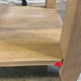 Open Box: Hampton Nightstand (19") - Seadrift, Antique Bronze