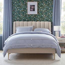 Avalon Channel Stitch Upholstered Bed