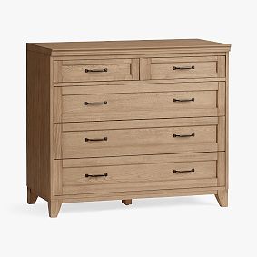 Open Box: Hampton 5-Drawer Dresser (42"W x 21"D) - Seadrift, Antique Bronze