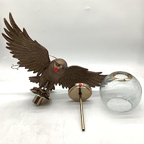 Open Box: Harry Potter™ Hedwig™ Pendant (24") -  Antique Brass
