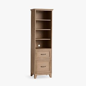 Open Box: Hampton Bookcase with Storage Drawers (20") - Seadrift