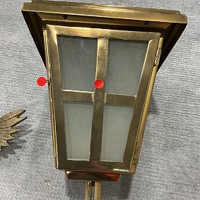 Open Box: Harry Potter™ Hedwig™ Light Post Floor Lamp (71") - Gold