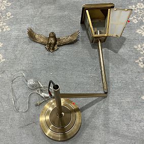 Open Box: Harry Potter™ Hedwig™ Light Post Floor Lamp (71") - Gold