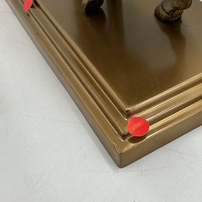 Open Box: Horse Shaped Table Lamp (17") - Brass