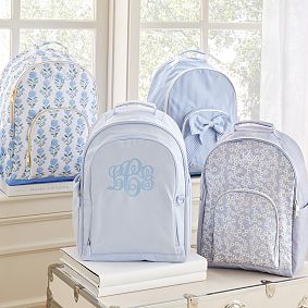 Gear-Up Blue Monogram Backpack
