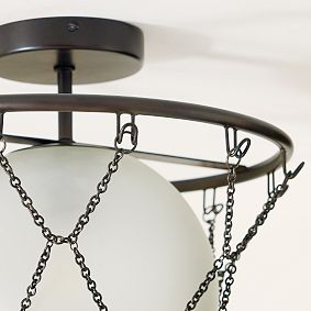 Basketball Flush Mount (15")