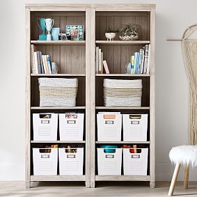 Beadboard Tall Bookcase (24")