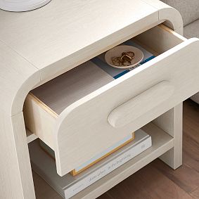 Clio Rounded Nightstand (20")