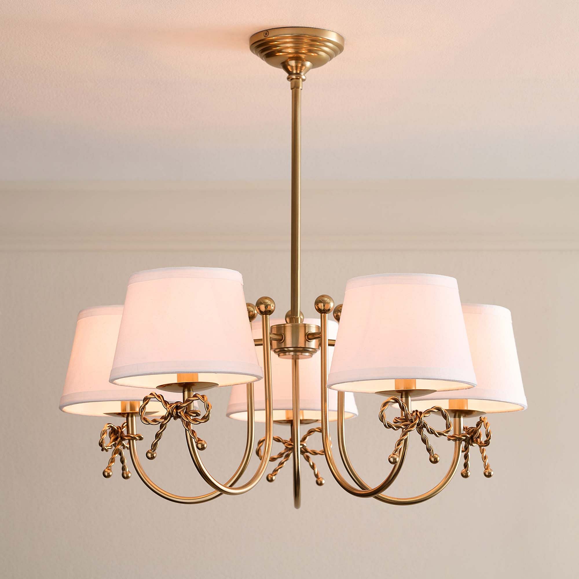 Forget-Me-Knot Bow Chandelier (24") by Pottery Barn Teen