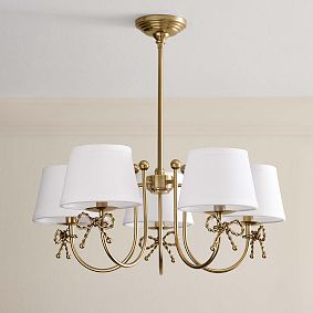 Forget-Me-Knot Bow Chandelier (24")