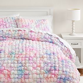 Tie-Dye Marshmallow Jersey Quilt