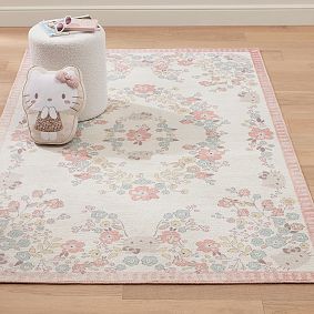 Hello Kitty® Floral Rug
