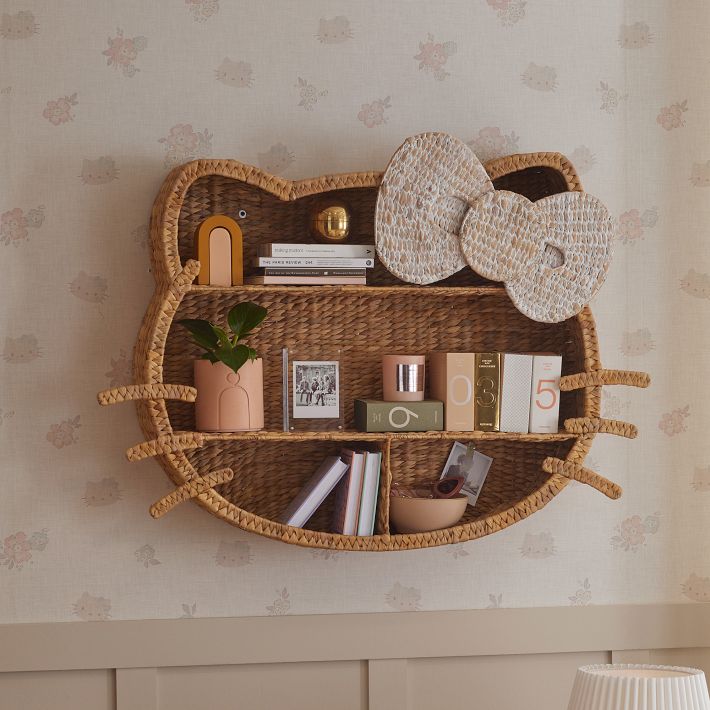Hello Kitty® Woven Bookcase 42