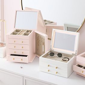 Elle Lacquer Jewelry Box Tower