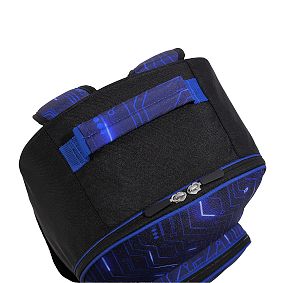 Gear-Up Glow in the Dark Circuit Map Large Backpack and Lunch Box Bundle, Set of 2