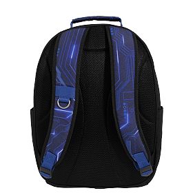 Gear-Up Glow in the Dark Circuit Map Large Backpack and Lunch Box Bundle, Set of 2