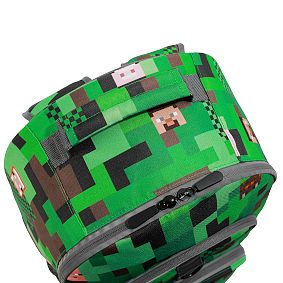 Gear-Up Minecraft Camo Backpack and Lunch Box Bundle, Set of 2