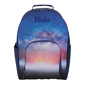 Gear-Up Twilight Aurora Large Backpack and Lunch Box Bundle, Set of 2
