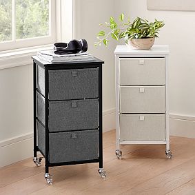 Rolling 3-Drawer Cart
