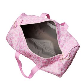 Pink Palm Puff Classic Duffle, Pink