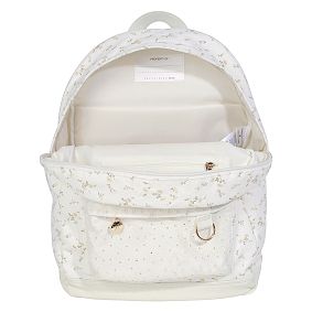 Northfield LoveShackFancy Natural Ditsy Crochet Backpack
