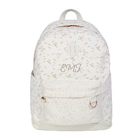 Northfield LoveShackFancy Natural Ditsy Crochet Backpack