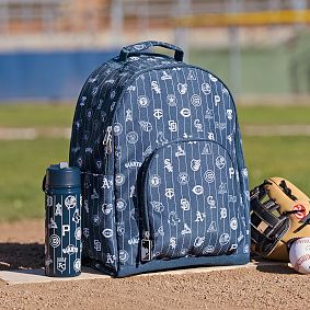 Slim MLB Water Bottle, Blue