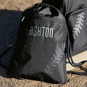 Gear-Up Baseball Drawstring Backpack