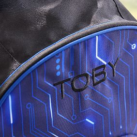 Gear-Up Glow in the Dark Circuit Map Backpack, Large