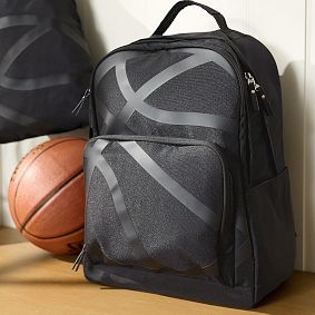 Gear-Up Basketball Silicone Print Backpack