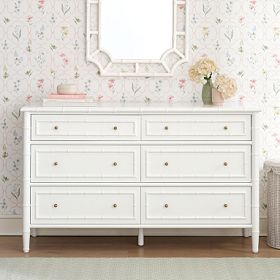 white bamboo dresser Nathan James Kova Rattan making it a reliable piece for your home Palm Beach Faux Bamboo Dresser