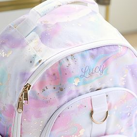 Gear Up Color Flow Metallic Watercolor Tie-Dye  Backpack