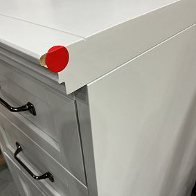 Open Box: Hampton Storage Tower Nightstand (19") - Simply White