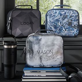 Gear-Up Reflective Pool Large Backpack and Lunch Box Bundle, Set of 2