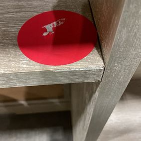 Open Box: Hampton Storage Desk Hutch Only - Brushed Fog, Pewter