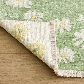 AERIN Daisy Reversible Washable Rug