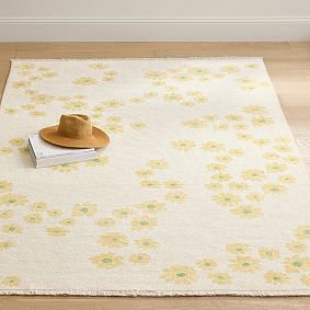 AERIN Daisy Reversible Washable Rug
