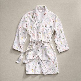 AERIN Sarana Floral Terry Robe