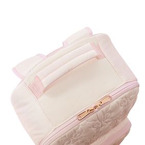 Gear-Up Bow Quilted Ombre Backpack &amp; Cold Pack Lunch Box Bundle, Set of 2