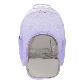 Gear-Up Daisy Quilted Backpack &amp; Water Bottle Bundle